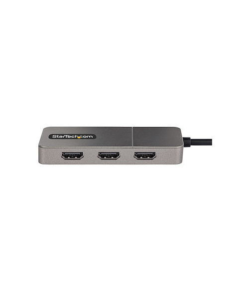Hub Startech USB C a HDMI - Hub 3 puertos HDMI