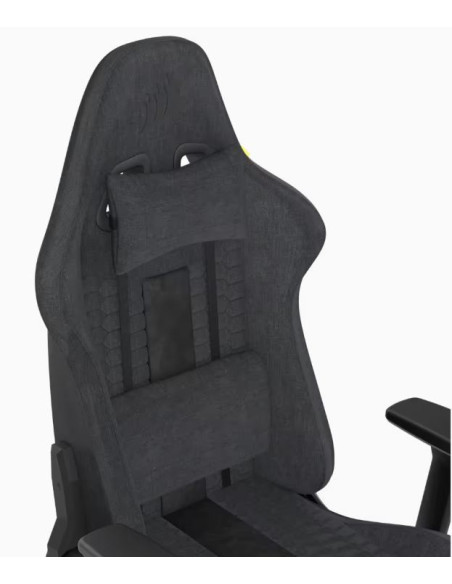 Silla Gaming Corsair TC100 Relaxed Fabric Gris/Negro