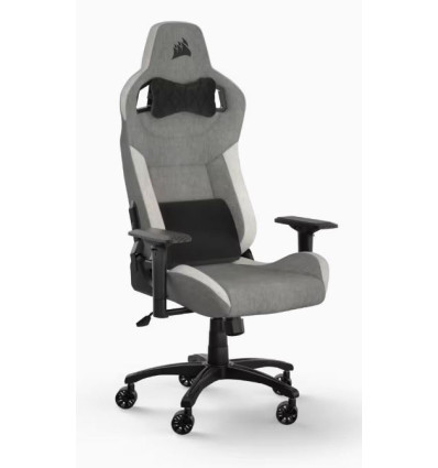 CORSAIR T3 RUSH Fabric 2023 - Comprar Silla Gaming Gris/Blanca