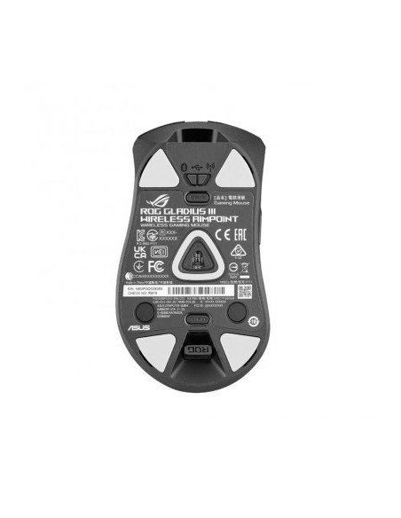 ASUS ROG Gladius III Wireless AimPoint - Comprar Ratón Gaming Negro