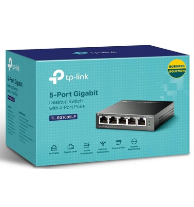 TP-Link TL-SG1005LP Switch 5 Puertos Gigabit - Comprar Switch con PoE+
