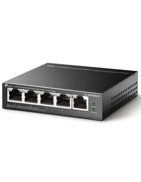 TP-Link TL-SG1005LP Switch 5 Puertos Gigabit - Comprar Switch con PoE+