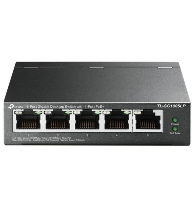 TP-Link TL-SG1005LP Switch 5 Puertos Gigabit - Comprar Switch con PoE+