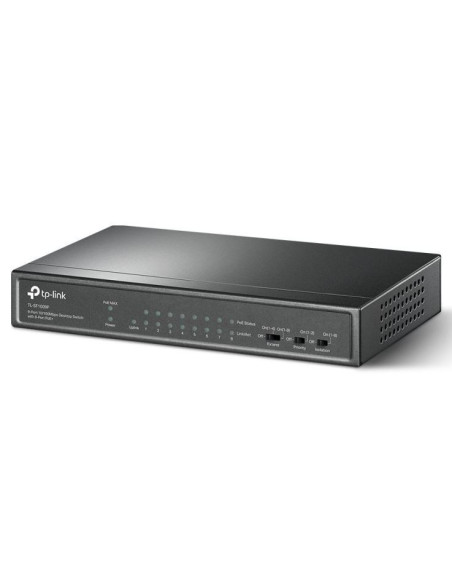 TP-Link TL-SF1009P Switch 9 Puertos 10/100 Mbps - Comprar Switch PoE+