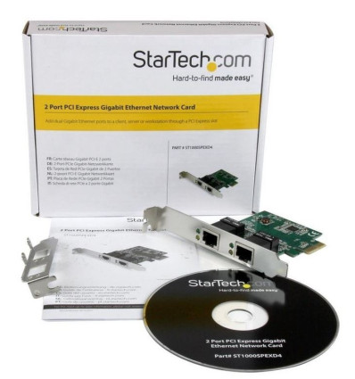 Startech PCIe a Ethernet RJ45 Gigabit - Comprar Adaptador