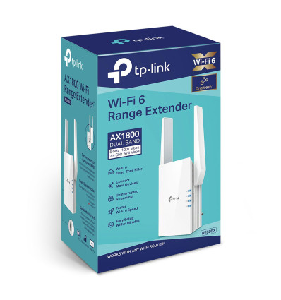 TP-Link RE605X Wi-Fi 6 Mesh AX 1800 - Comprar Repetidor Wi-Fi