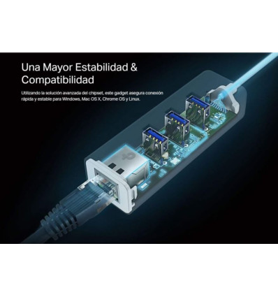 TP-Link UE330 - Comprar Adaptador de Red USB 3.0 a Ethernet Gigabit