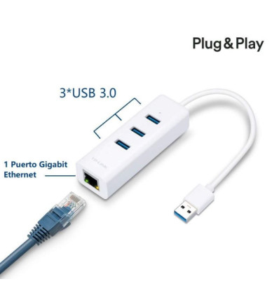 TP-Link UE330 - Comprar Adaptador de Red USB 3.0 a Ethernet Gigabit