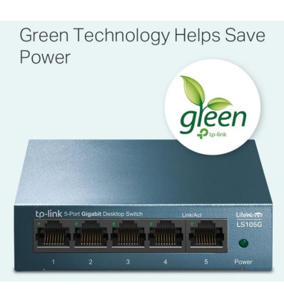 TP-Link LS105G - Comprar Switch de 5 Puertos Gigabit