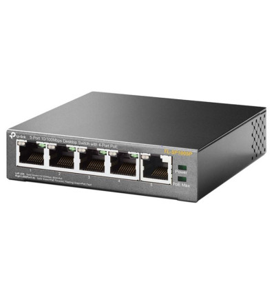 TP-Link TL-SF1005P - Comprar Switch de Sobremesa con Puertos PoE