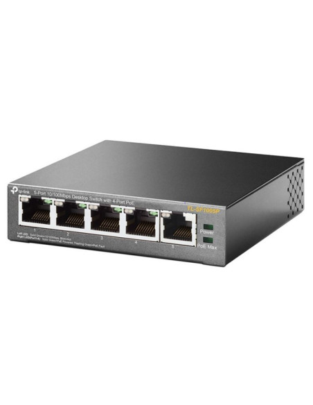 TP-Link TL-SF1005P - Comprar Switch de Sobremesa con Puertos PoE