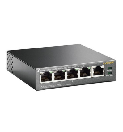 TP-Link TL-SF1005P - Comprar Switch de Sobremesa con Puertos PoE