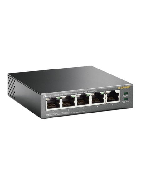 TP-Link TL-SF1005P - Comprar Switch de Sobremesa con Puertos PoE