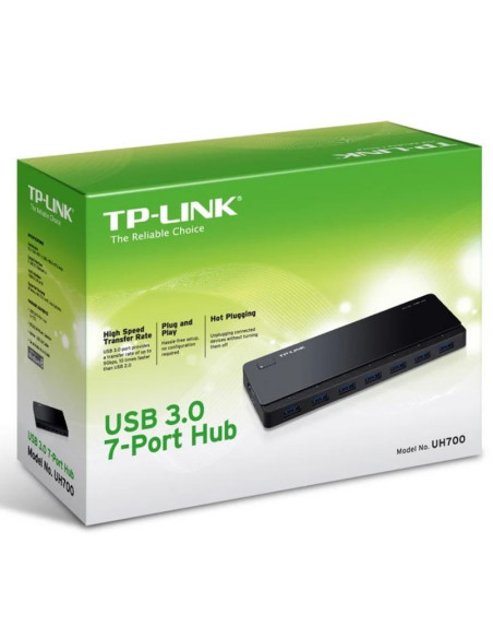 TP-Link UH700 - Comprar Hub de 7 Puertos USB 3.0