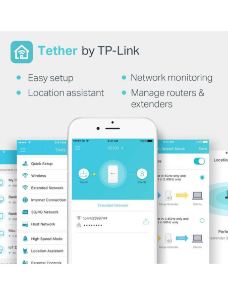 TP-Link RE300 AC1200 - Comprar Extensor de Cobertura WiFi AC1200