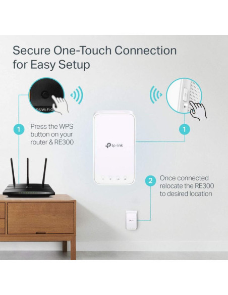 TP-Link RE300 AC1200 - Comprar Extensor de Cobertura WiFi AC1200