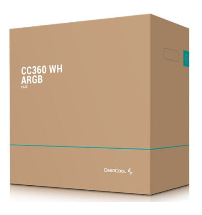 DeepCool CC360 ARGB WH - Comprar Caja para Ordenador