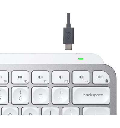 LOGITECH MX KEYS MINI - Comprar Teclado Minimalista Gris Pálido