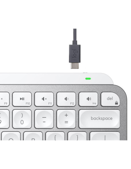 LOGITECH MX KEYS MINI - Comprar Teclado Minimalista Gris Pálido