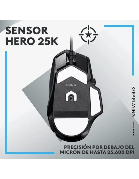 Ratón Gaming Logitech G502 X al Mejor Precio