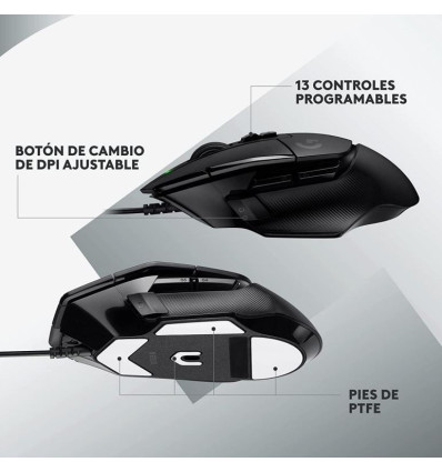Ratón Gaming Logitech G502 X al Mejor Precio
