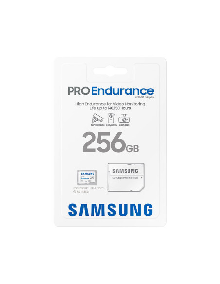 Samsung PRO Endurance 256GB - Comprar Tarjeta MicroSD + Adaptador
