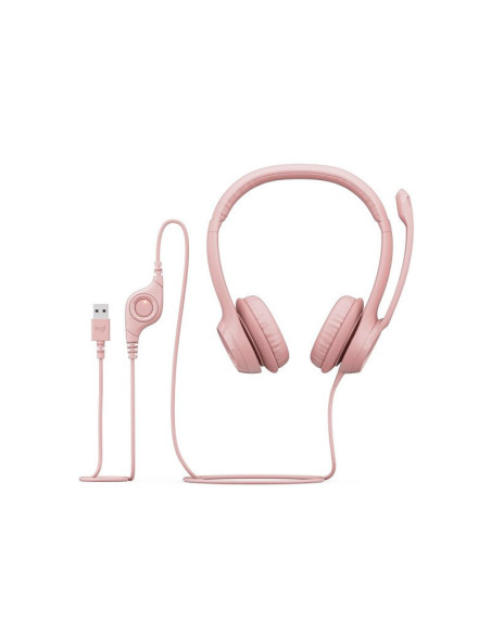 Logitech H390 Rosa - Comprar Auriculares