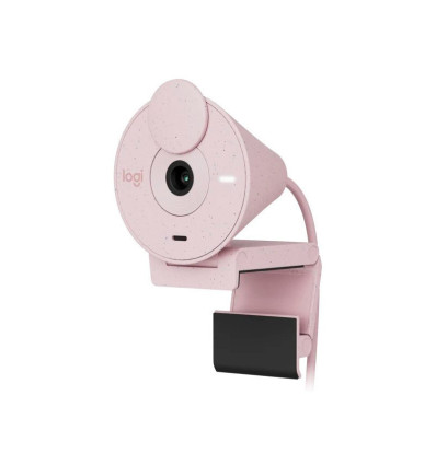 Logitech Brio 300 Rosa - Comprar Webcam Full HD