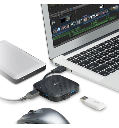 HUB USB TP-LINK UH400 4 Puertos - Comprar USB 3.0 de 4 puertos