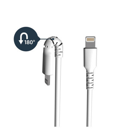 Startech USB-A A Lightning - Comprar Cable USB 2 Metros Color Blanco