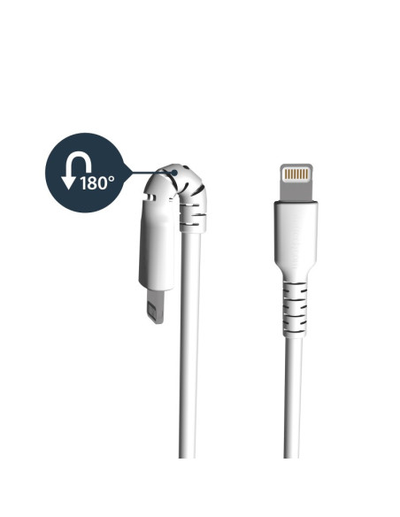 Startech USB-A A Lightning - Comprar Cable USB 2 Metros Color Blanco