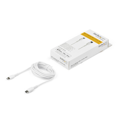 Startech USB-C A Lightning - Comprar Cable USB de 2 Metros en Blanco