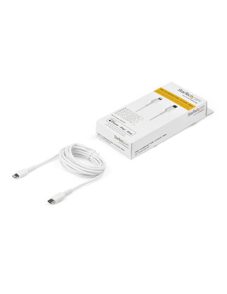 Startech USB-C A Lightning - Comprar Cable USB de 2 Metros en Blanco