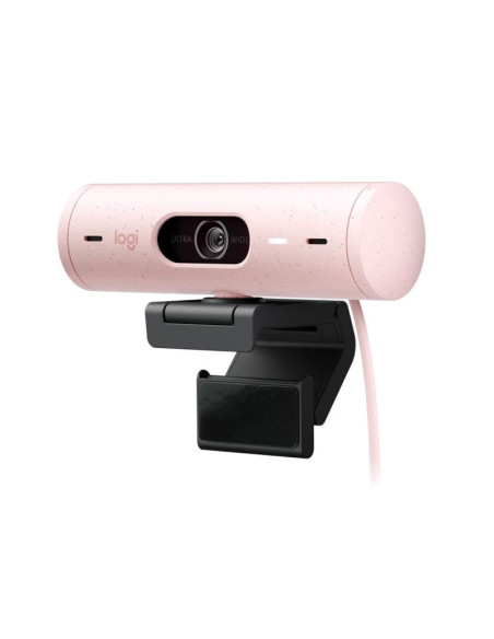 Logitech Brio 500 Rosa - Webcam Full HD