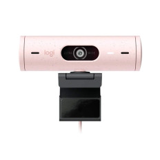 Logitech Brio 500 Rosa - Webcam Full HD