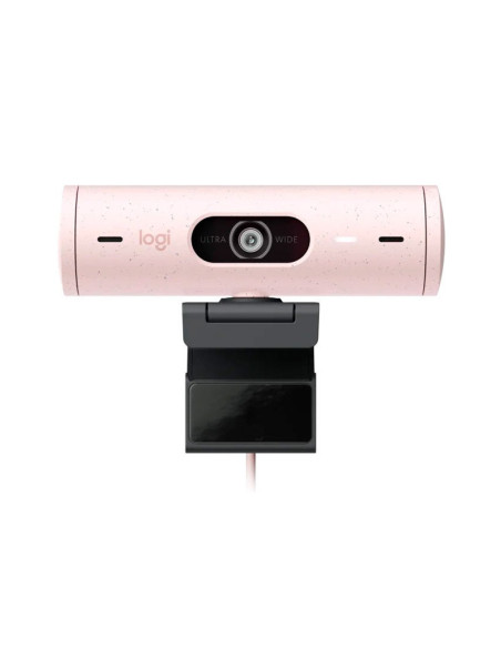 Logitech Brio 500 Rosa - Webcam Full HD