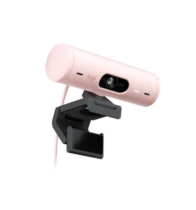 Logitech Brio 500 Rosa - Webcam Full HD