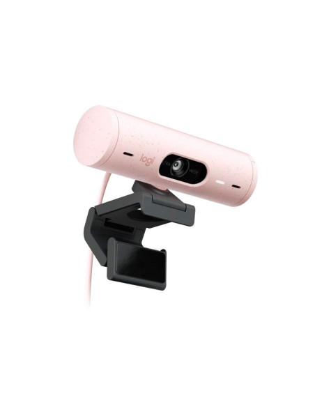 Logitech Brio 500 Rosa - Webcam Full HD