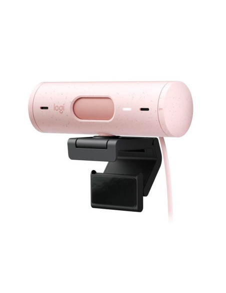 Logitech Brio 500 Rosa - Webcam Full HD