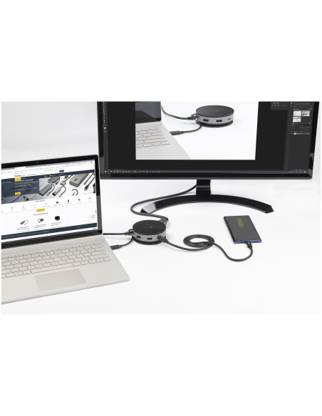 Startech DOCKING STATION USB-C DKT31CHDVCM - Comprar Adaptador USB C
