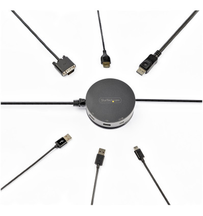Startech DOCKING STATION USB-C DKT31CHDVCM - Comprar Adaptador USB C