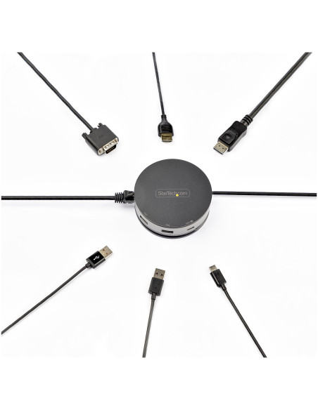 Startech DOCKING STATION USB-C DKT31CHDVCM - Comprar Adaptador USB C