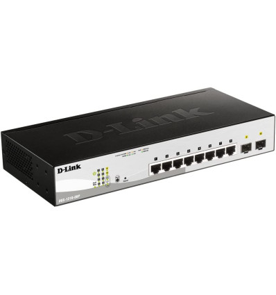 SWITCH DLINK 8 Puertos DGS-1210-08P - Comprar Switch Gigabit Poe