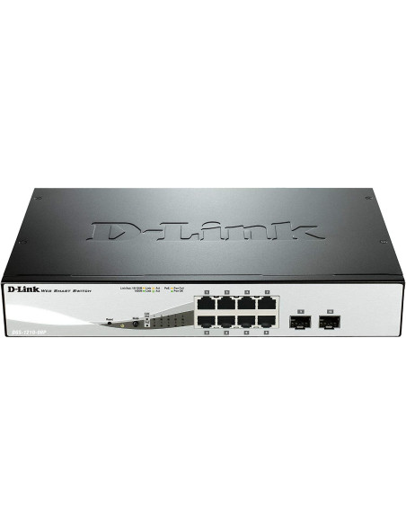 SWITCH DLINK 8 Puertos DGS-1210-08P - Comprar Switch Gigabit Poe