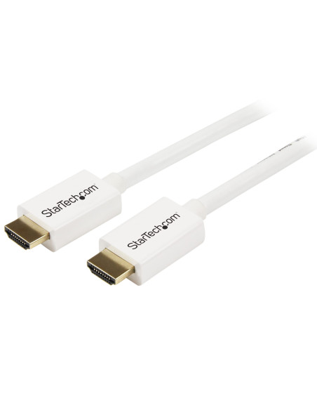 Startech HDMI Ethernet CL3 - Comprar Cable Ethernet HDMI de 5m Blanco
