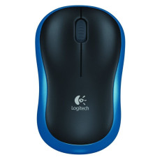 RATON LOGITECH M185 NEGRO-AZUL 910-002236 WIRELES