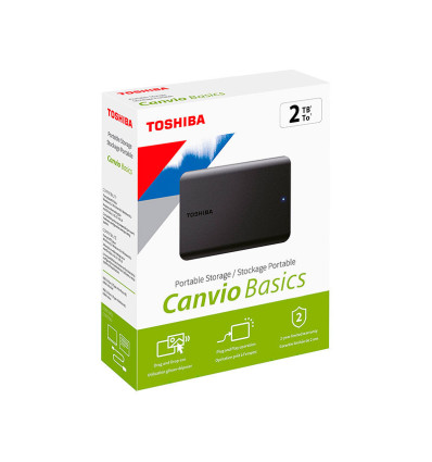 TOSHIBA Canvio Basics 2TB 2.5" (2022) Comprar Disco Externo