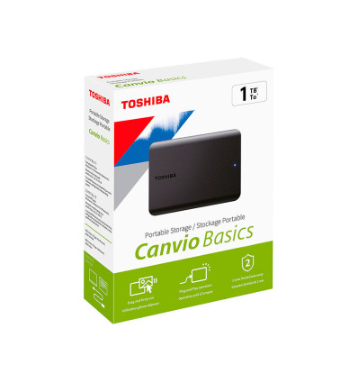 TOSHIBA Canvio Basics 1TB 2.5" (2022) - Comprar Disco 1TB