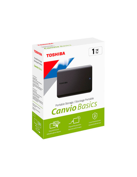 TOSHIBA Canvio Basics 1TB 2.5" (2022) - Comprar Disco 1TB