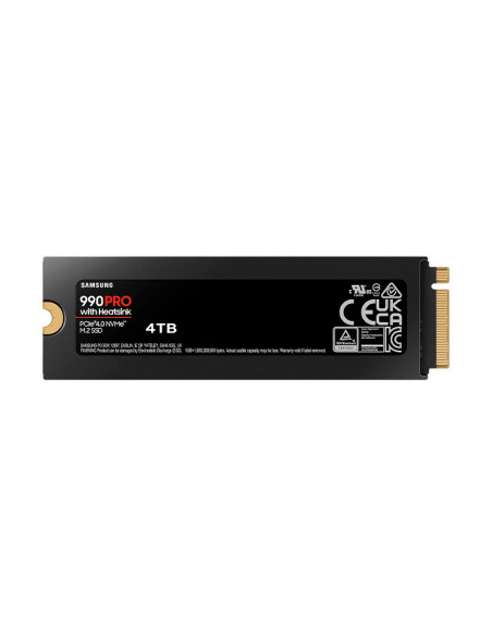SSD Samsung 990 Pro Heatsink 4TB - Comprar Disco SSD M.2 PCIe Gen 4.0